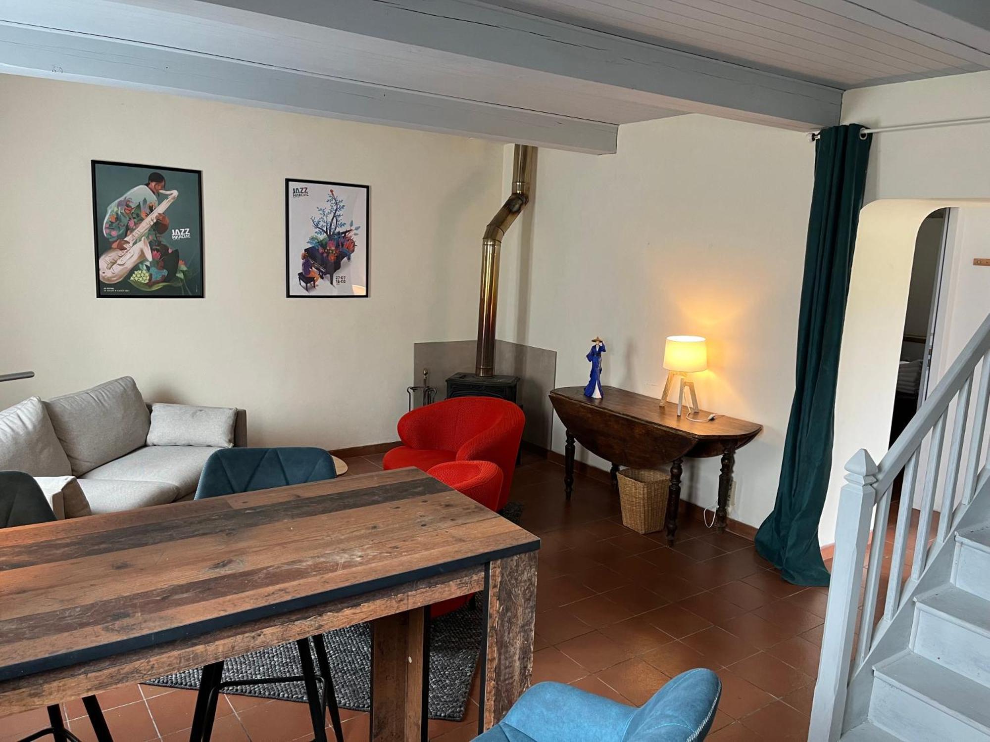 Jazzy Villa Marciac Bagian luar foto